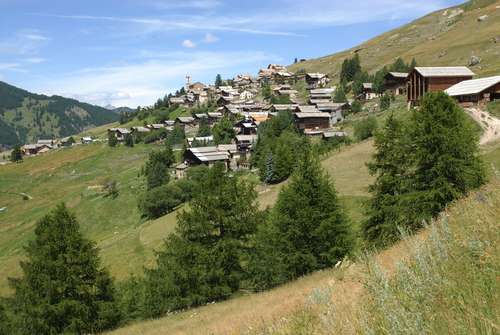Saint-Véran en été